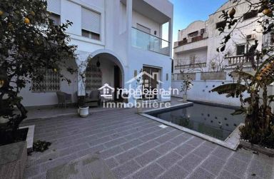 villa avec piscine à Hammamet location estivale