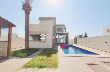 VILLA AVEC PISCINE - DJERBA ZA - TITRE BLEU