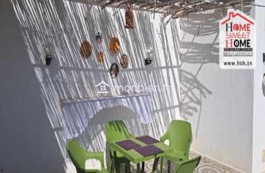 Etage de Villa Natalene Meublé à Louer à Carthage Salambo