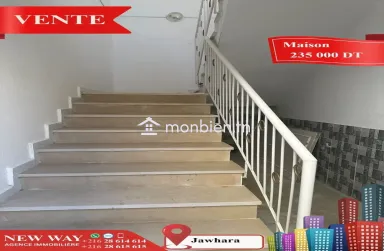 Maison de plain pied à Jawhara avec meubles