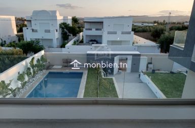 Villa S+5 toute neuve avec piscine à vendre à Hammamet Sud 51355351