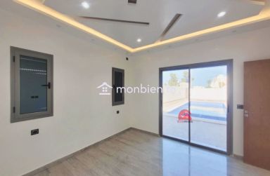 VILLA AVEC PISCINE - DJERBA ZA - TITRE BLEU