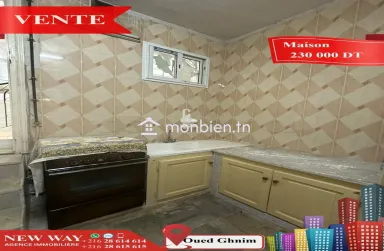 Maison à Jawhara (Oued Ghnim) Proche de toutes Commodités
