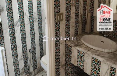 Villa Solvila à Louer à à Cité des Pins, La Marsa