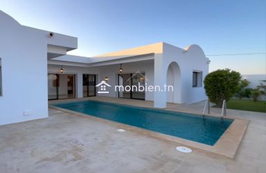 Villa toute neuve avec piscine à vendre à Hammamet Sud 51355351