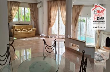 Villa Solvila à Louer à à Cité des Pins, La Marsa