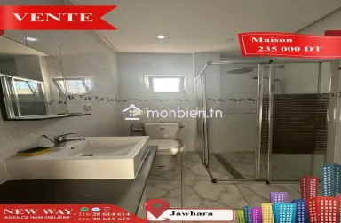 Maison de plain pied à Jawhara avec meubles