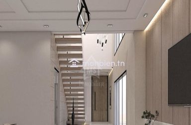 A vendre, villa sur plan S+5 à Yasmine Hammamet 51355351