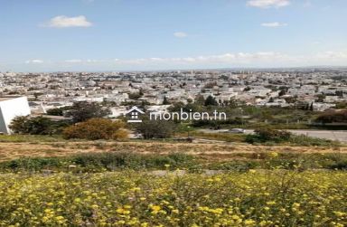 vente un *terrain exceptionnel situé en zone X4 à El Manar 2* 🏡