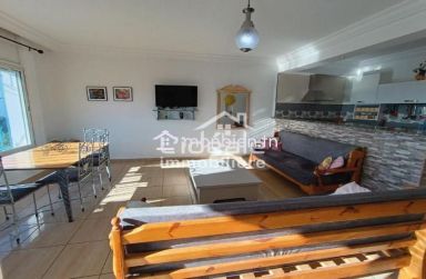 À Louer : Superbe Appartement S+2 Meublé avec Vue Mer