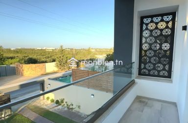 Villa S+4 toute neuve avec piscine et jardin à Hammamet Sud 51355351