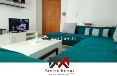 Location Meublé. Appart s+2 très haut standing à El Mourouj 6.