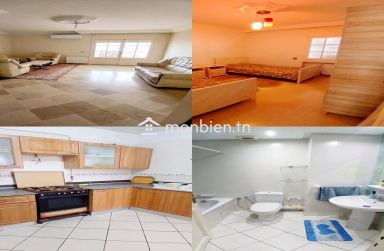 🏡 À louer – Appartement S+2 meublé à Cité Ghazela, Ariana
