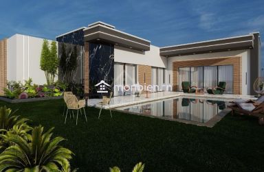 Villa encours de construction à Hammamet Sud à vendre 51355351