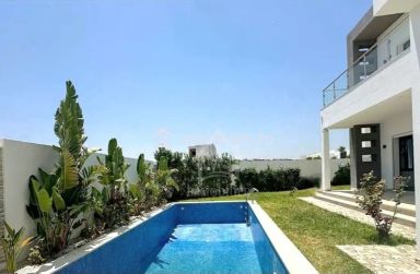 Villa S+4 toute neuve avec jardin et piscine à Hammamet Sud 51355351