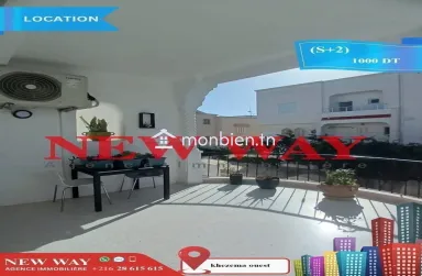 Appartement (S+2) à khezema ouest