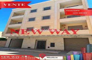 Immeuble de 8 Appartements à Msaken Nouvelle Construction