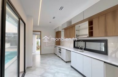 Villa S+4 toute neuve avec piscine à vendre à Hammamet Sud 51355351