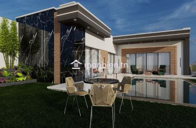 Villa encours de construction  à vendre à Hammamet Sud 51355351