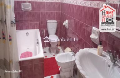 Etage de Villa Nuage d’Or Meublé à Louer à Sidi Bou Said