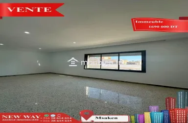 Immeuble de 8 Appartements à Msaken Nouvelle Construction