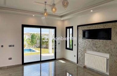 Villa S+4 toute neuve avec jardin et piscine à Hammamet Sud 51355351