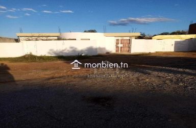 Maison S+2 avec  garage et jardin à Hammamet Sud à vendre 51355351