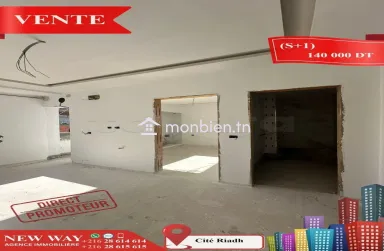(S+1) Directe Promoteur à Cité Riadh