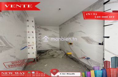 (S+1) Directe Promoteur à Cité Riadh