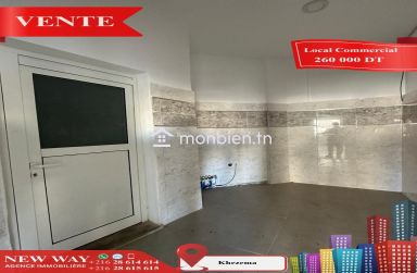 Local Commercial Mur, Fait le Coin à khezema