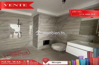 (S+1) Directe Promoteur à Hergla Lotissement AFH