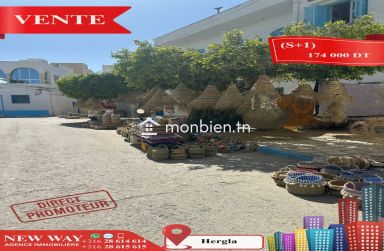 (S+1) Directe Promoteur à Hergla Lotissement AFH