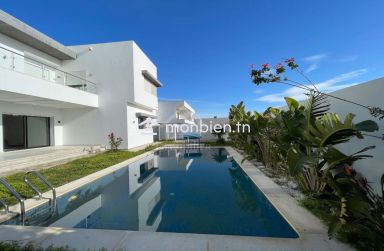 Villa S+4 toute neuve avec jardin et piscine à Hammamet Sud 51355351