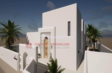 CONSTRUIRE VILLA  CLÉ EN MAIN AVEC PISCINE A DJERBA