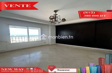 (S+2) à Sousse Vue sur Mer avec Place de Parking