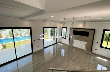 Villa S+4 toute neuve avec jardin et piscine à Hammamet Sud 51355351