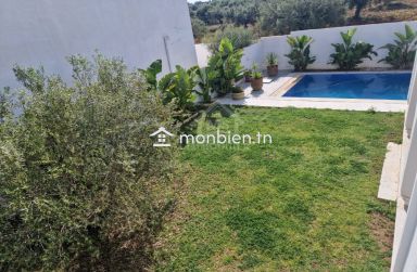 Villa avec jardin et piscine à vendre à Hammamet Sud51355351