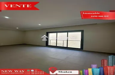 Immeuble de 8 Appartements à Msaken Nouvelle Construction