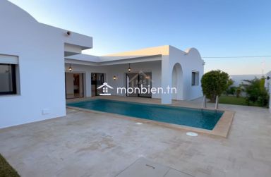 Villa toute neuve avec piscine à vendre à Hammamet Sud 51355351