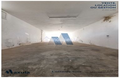 À LOUER LOCAL À USAGE DE DÉPÔT RUE ANNABA À BEN AROUS