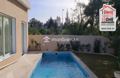 Villa Émeraude Noire à Vendre à Carthage Hannibal