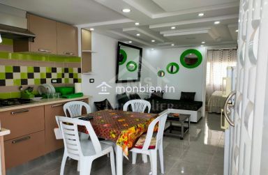 Location estivale: Appartement S+1 meublé à louer à Hammamet centre ville 51355351