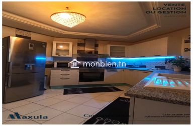 À VENDRE APPARTEMENT S+2 RICHEMENT MEUBLÉ À CHOUCHET RADES