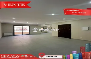 Immeuble de 8 Appartements à Msaken Nouvelle Construction