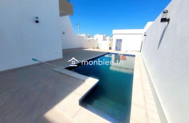 VILLA  AVEC PISCINE À HOUMT SOUK DJERBA ZU