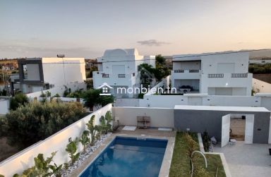 Villa S+5 toute neuve avec piscine à vendre à Hammamet Sud 51355351