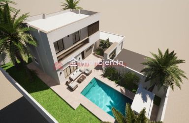 CONSTRUCTION VILLA EN ZONE URBAINE DJERBA