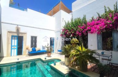 Maison arabesque avec piscine à Nabeul à vendre 51355351