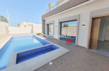VILLA AVEC PISCINE - DJERBA ZA - TITRE BLEU
