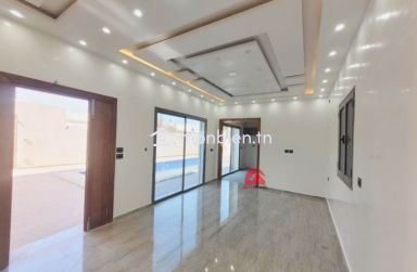 VILLA AVEC PISCINE - DJERBA ZA - TITRE BLEU